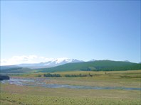 05. Река Каргы и гора Монгун-Тайга.
